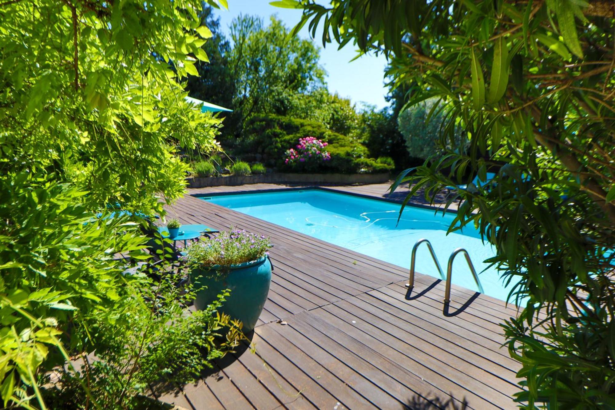 Le Mas De Bertagne Studio Kitchenette Terrasse Piscine Gemenos Bagian luar foto